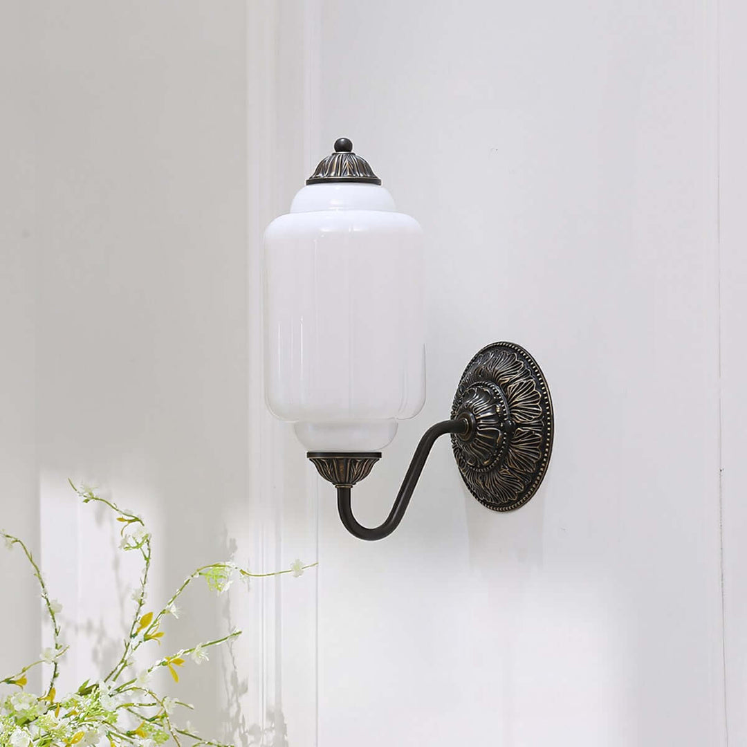 Zelvion Wall Sconce - Vintage Glass Lighting for Stylish Spaces