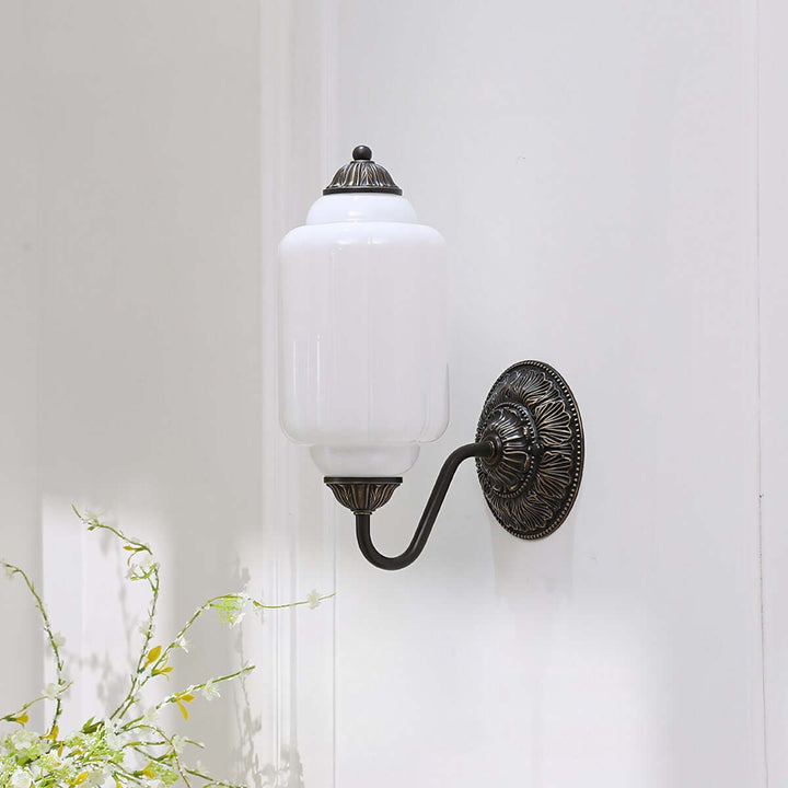 Zelvion Wall Sconce - Vintage Glass Lighting for Stylish Spaces