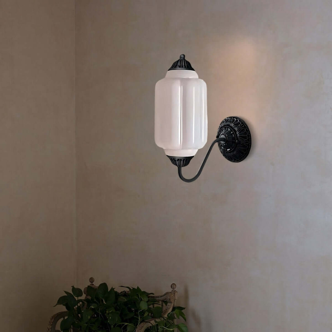 Zelvion Wall Sconce - Vintage Glass Lighting for Stylish Spaces