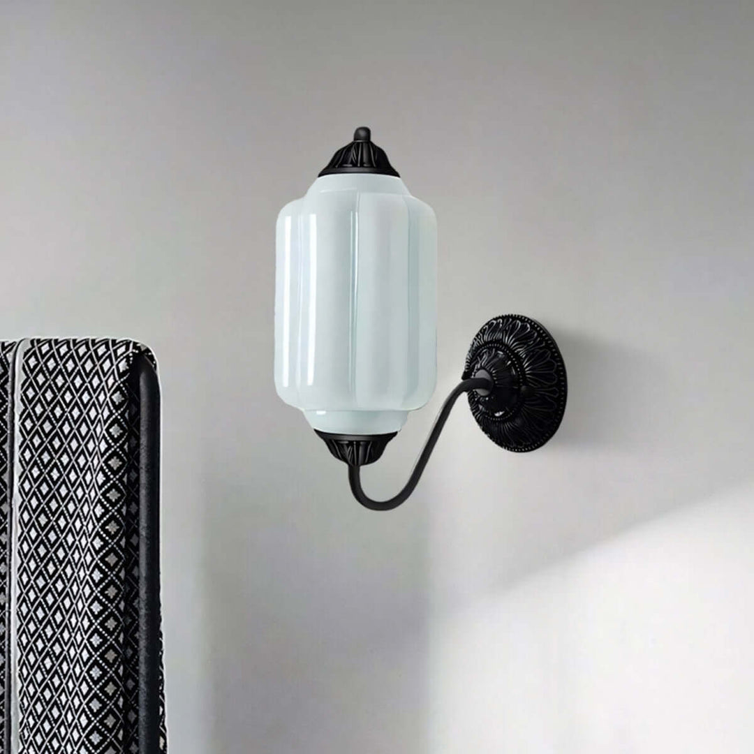Zelvion Wall Sconce - Vintage Glass Lighting for Stylish Spaces