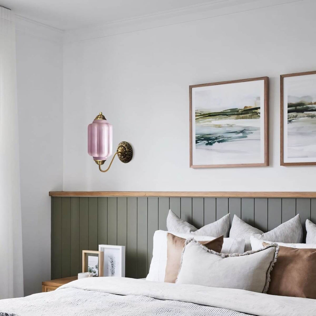 Zelvion Wall Sconce - Vintage Glass Lighting for Stylish Spaces