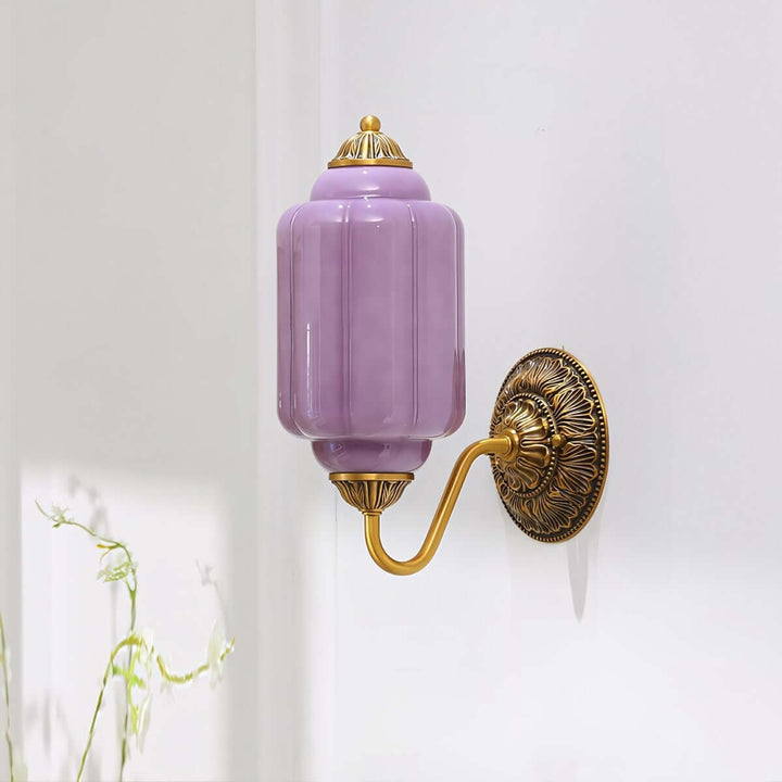 Zelvion Wall Sconce - Vintage Glass Lighting for Stylish Spaces