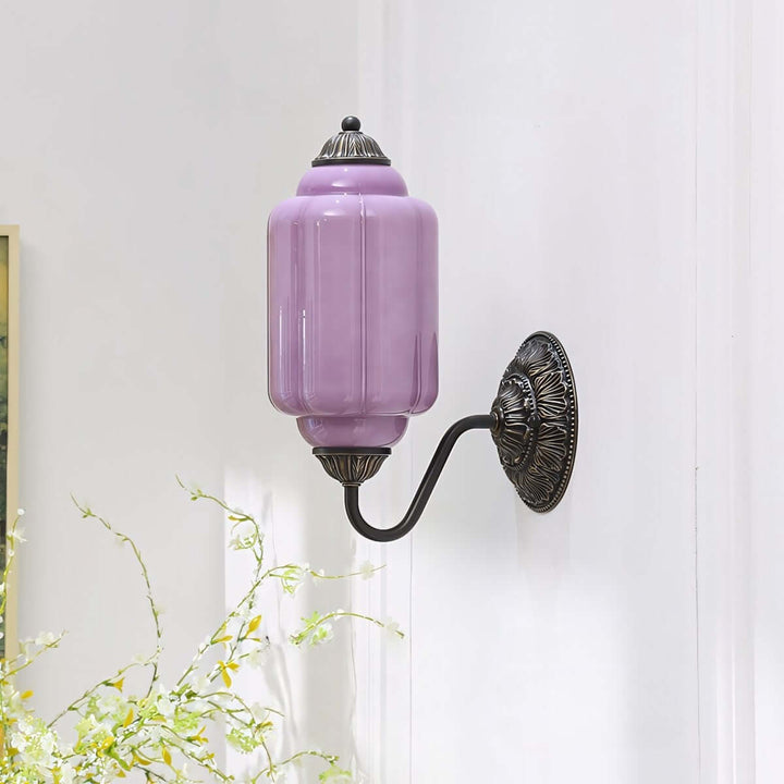Zelvion Wall Sconce - Vintage Glass Lighting for Stylish Spaces
