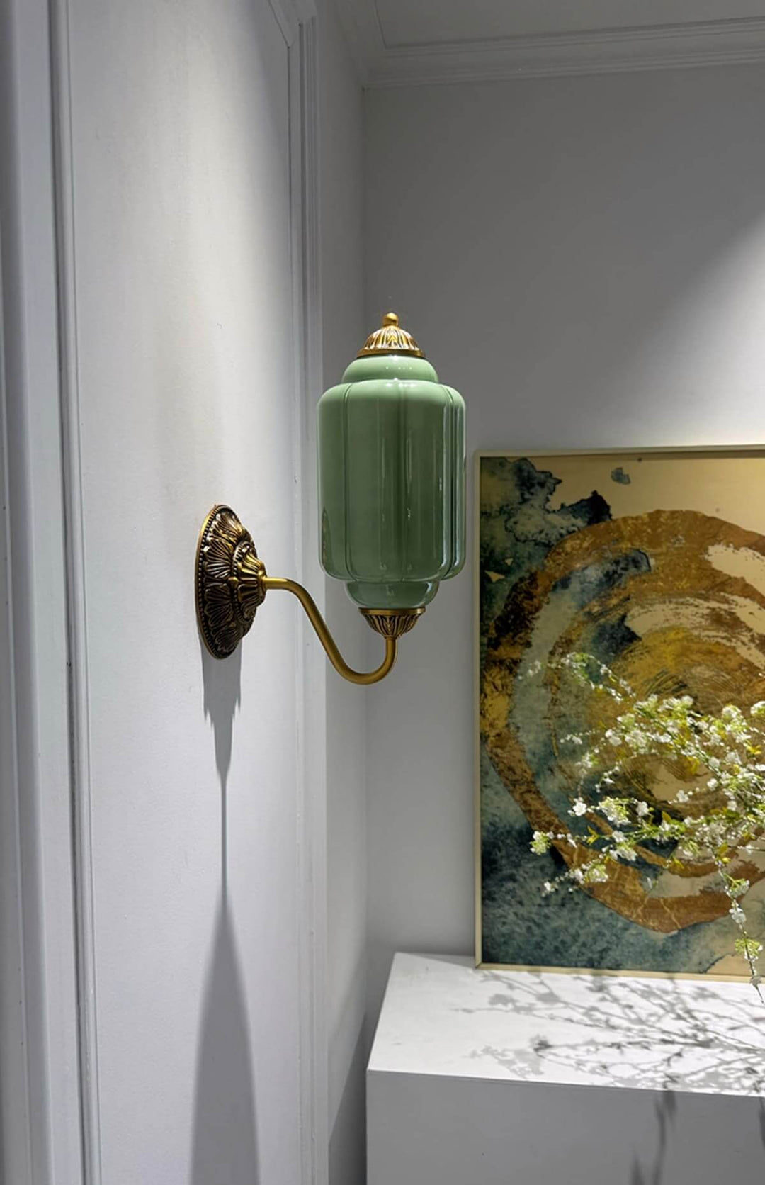 Zelvion Wall Sconce - Vintage Glass Lighting for Stylish Spaces