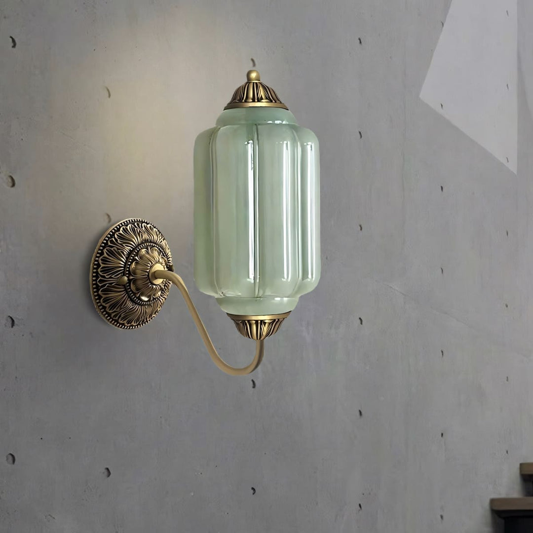 Zelvion Wall Sconce - Vintage Glass Lighting for Stylish Spaces