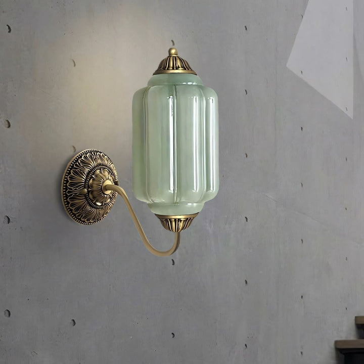 Zelvion Wall Sconce - Vintage Glass Lighting for Stylish Spaces