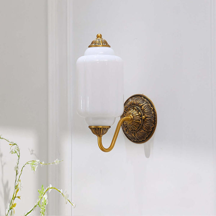 Zelvion Wall Sconce - Vintage Glass Lighting for Stylish Spaces