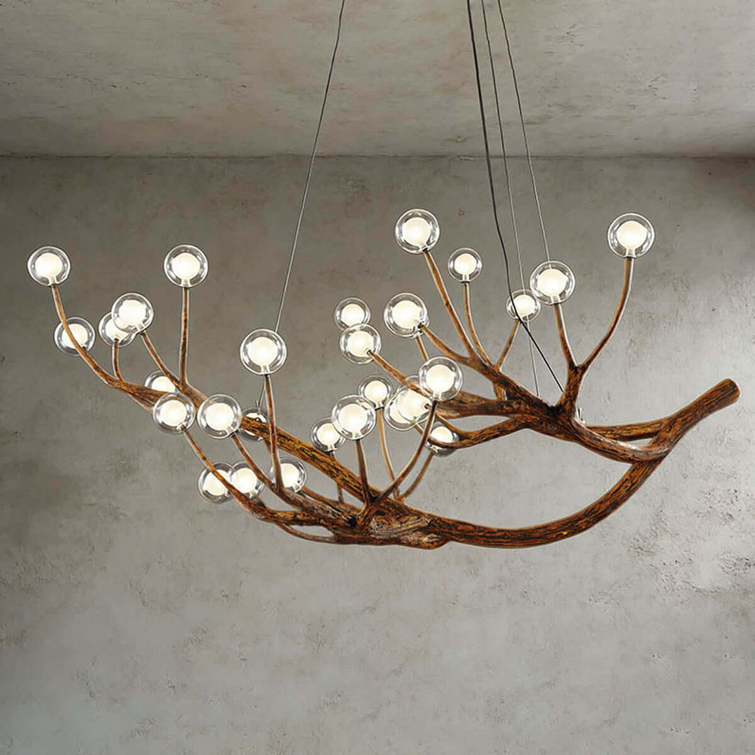 Zelviora Chandelier – Vintage Rustic Branch Dining Room Light