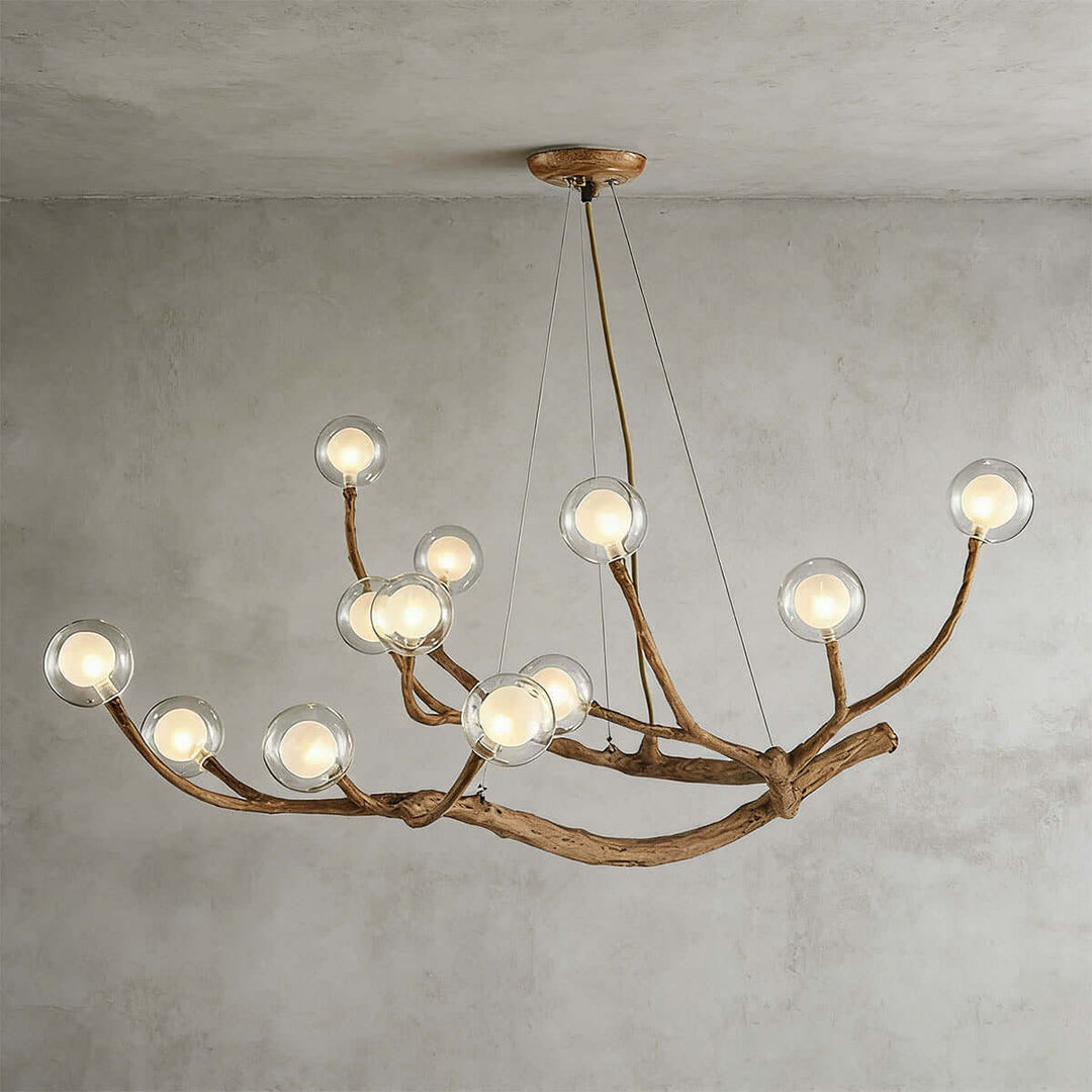 Zelviora Chandelier – Vintage Rustic Branch Dining Room Light