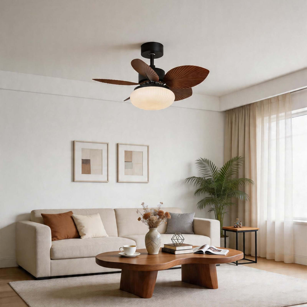Zentox Ceiling Fan Light | French Creamy Style Dining Fan