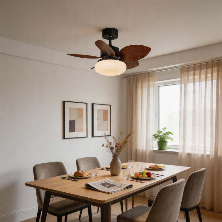Zentox Ceiling Fan Light | French Creamy Style Dining Fan