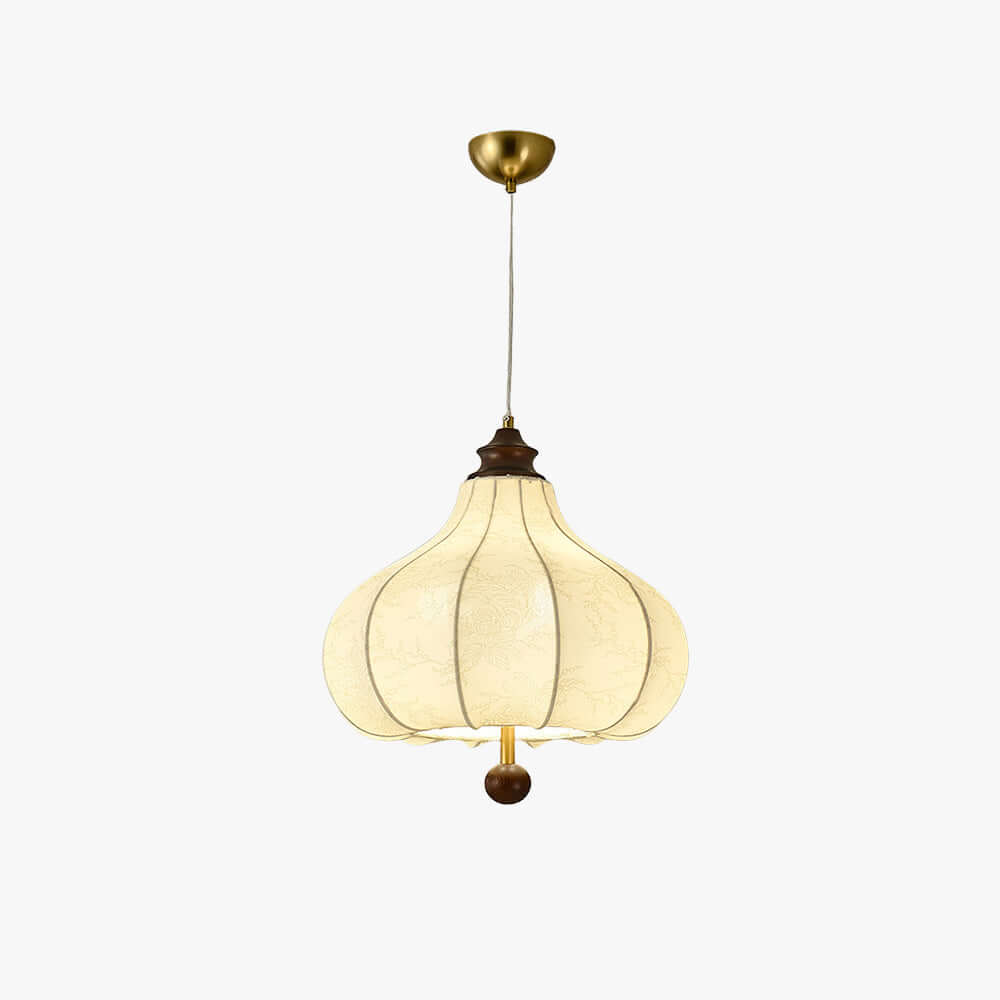 Zerumo Pendant Lamp – French Vintage Fabric Dining Light