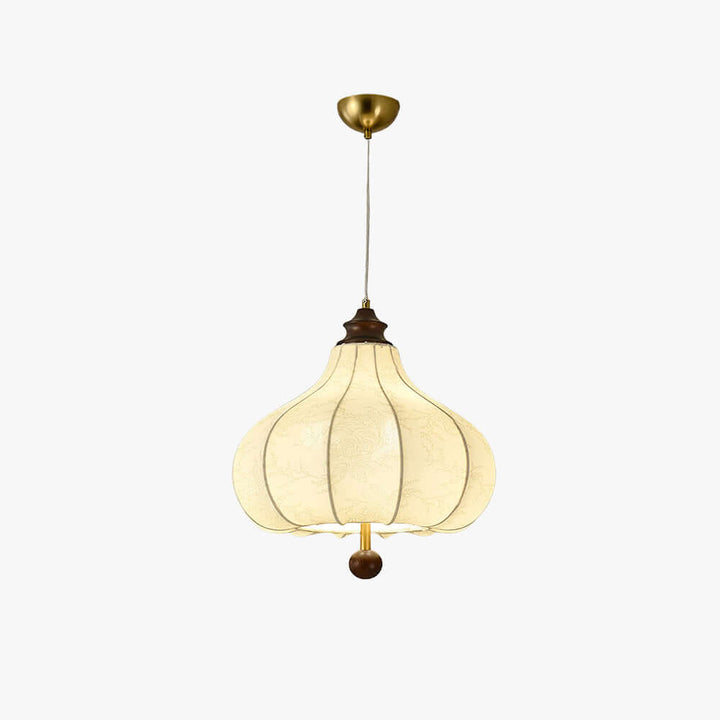 Zerumo Pendant Lamp – French Vintage Fabric Dining Light