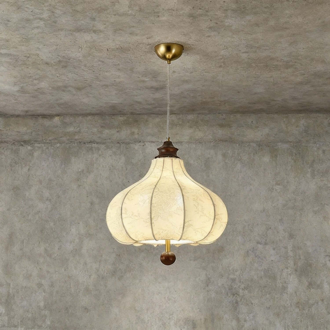 Zerumo Pendant Lamp – French Vintage Fabric Dining Light