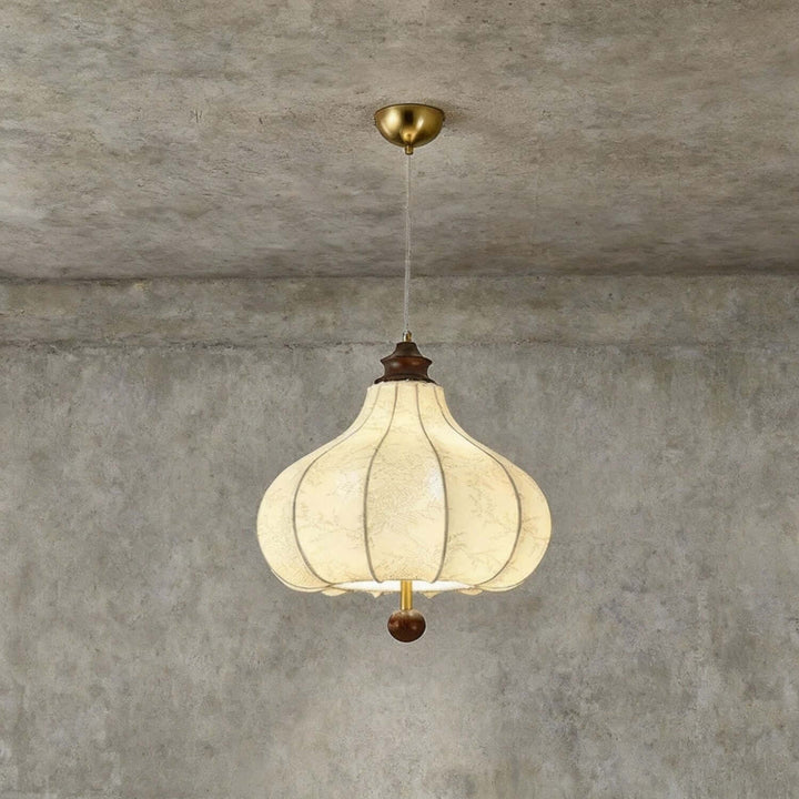 Zerumo Pendant Lamp – French Vintage Fabric Dining Light
