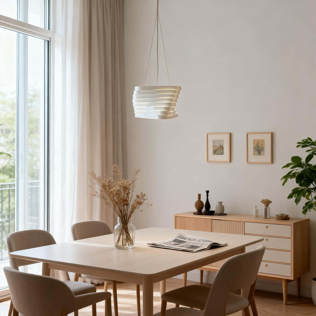 Zevra Pendant Light – Modern Minimalist Dining Room Light