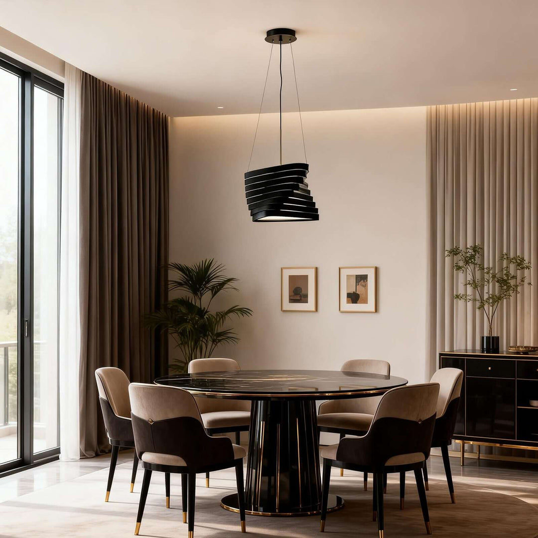 Zevra Pendant Light – Modern Minimalist Dining Room Light