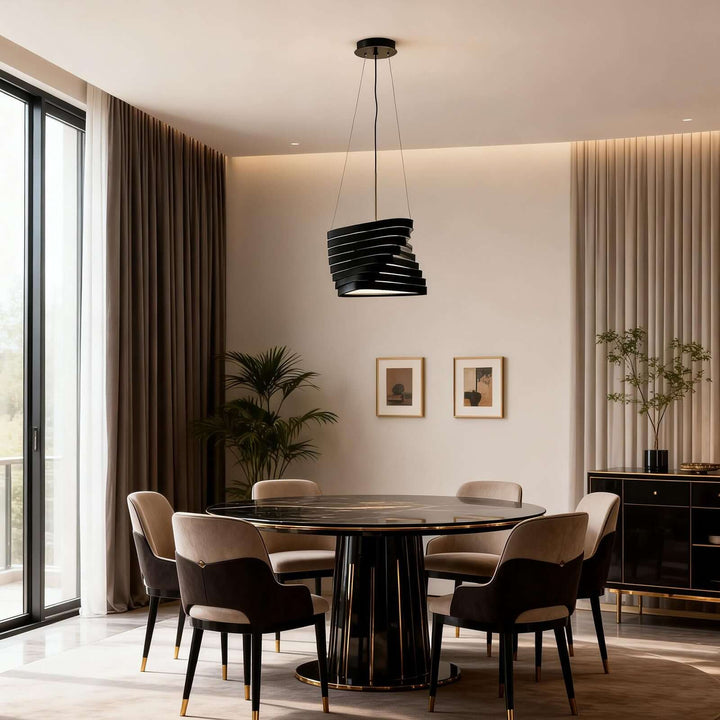 Zevra Pendant Light – Modern Minimalist Dining Room Light