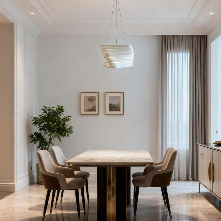 Zevra Pendant Light – Modern Minimalist Dining Room Light