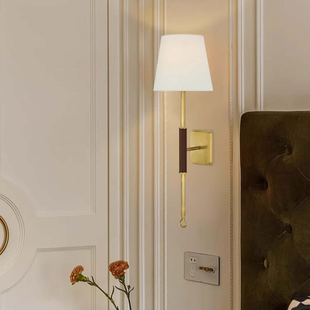 Zeymora Wall Lamp – American Minimalist Vintage Brass