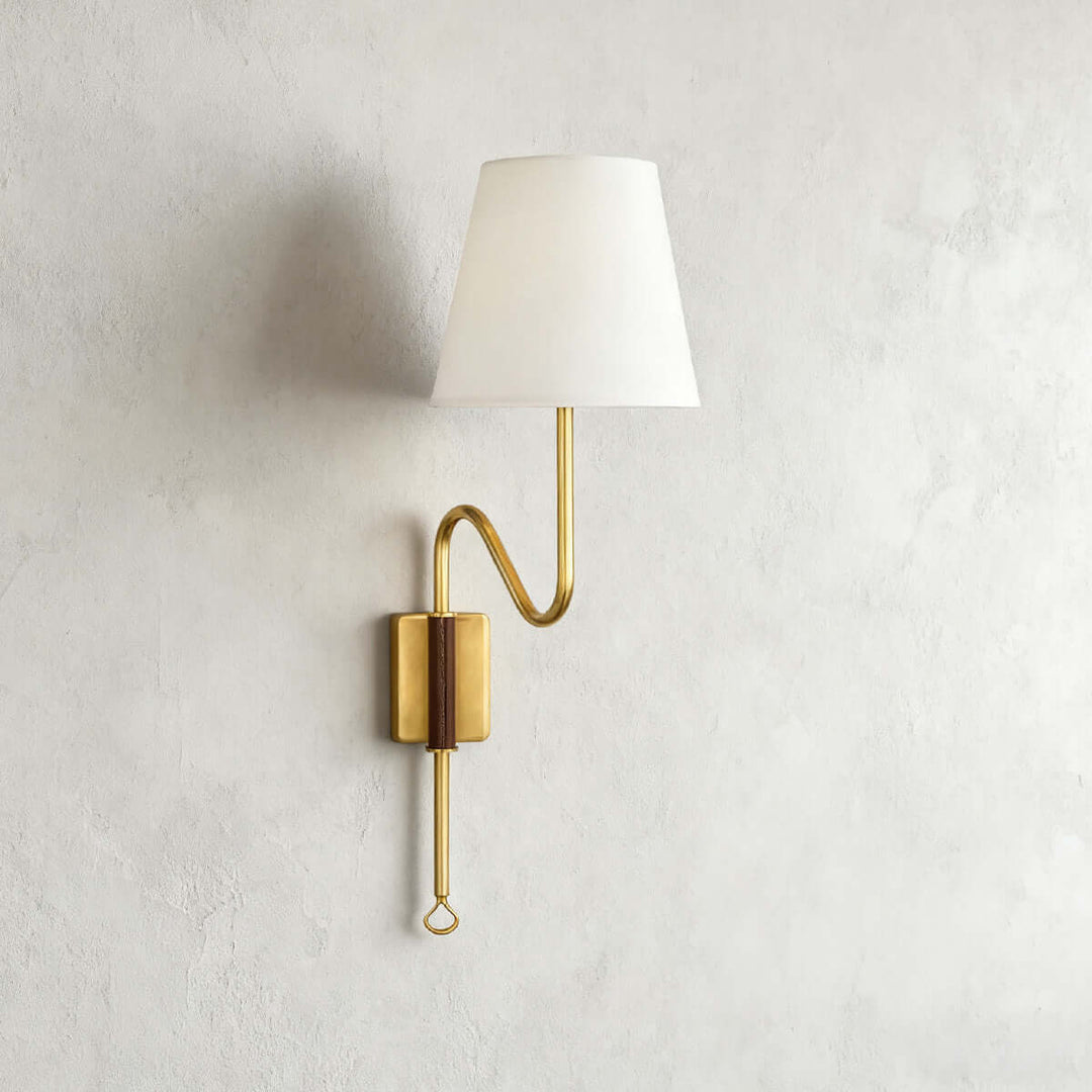 Zeymora Wall Lamp – American Minimalist Vintage Brass