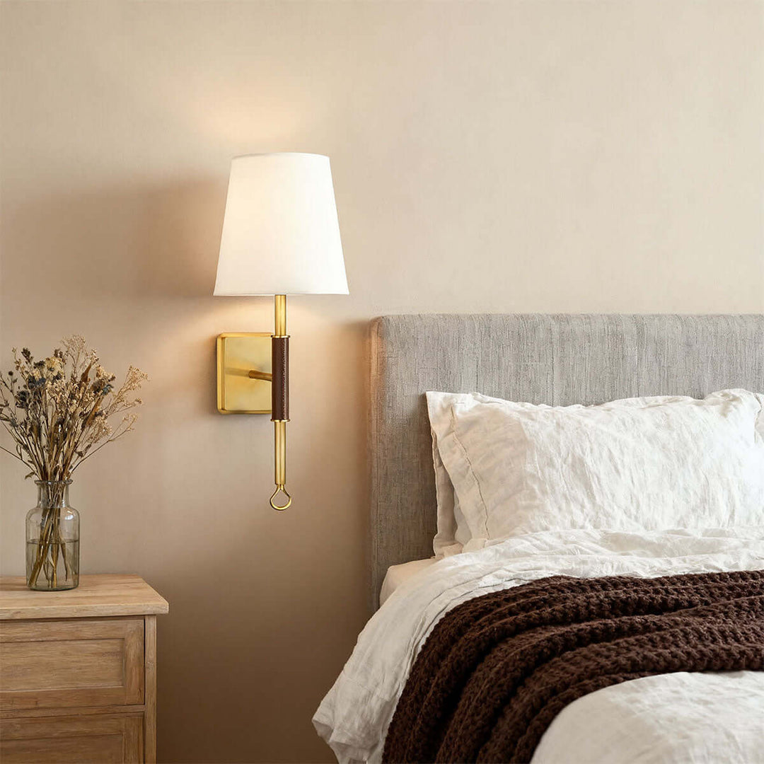 Zeymora Wall Lamp – American Minimalist Vintage Brass