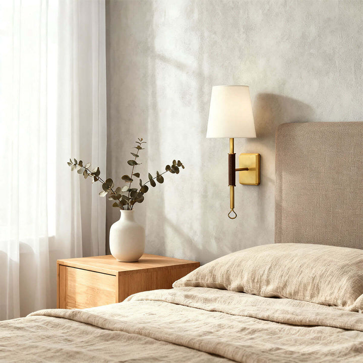 Zeymora Wall Lamp – American Minimalist Vintage Brass