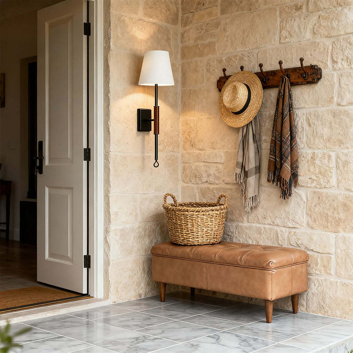 Zeymora Wall Lamp – American Minimalist Vintage Brass