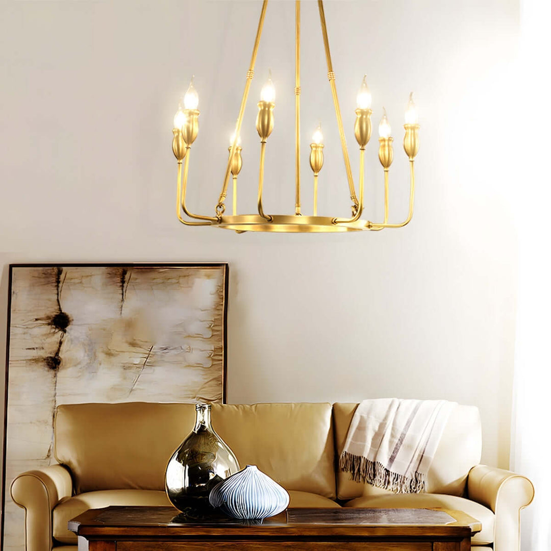 Zilro Chandelier – American Light Luxury Indoor Chandelier