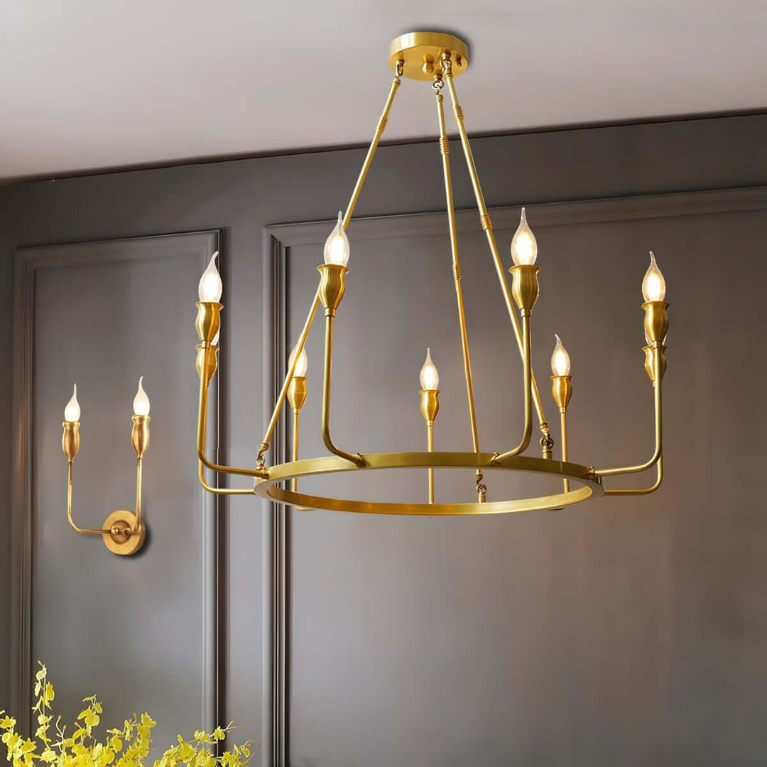 Zilro Chandelier – American Light Luxury Indoor Chandelier