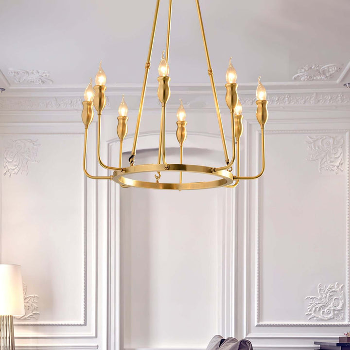 Zilro Chandelier – American Light Luxury Indoor Chandelier
