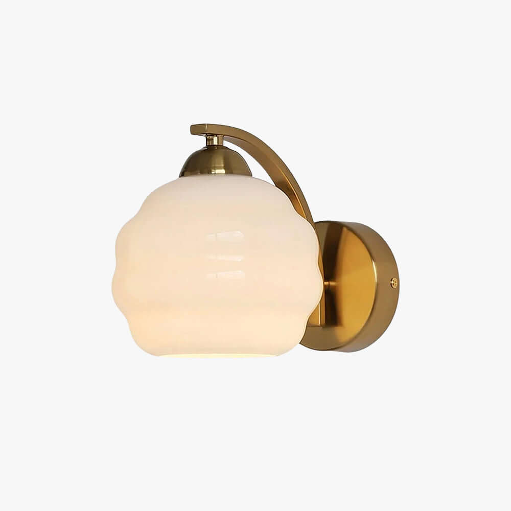 Zirona Wall Lamp – Vintage Bedroom Glass Wall Light