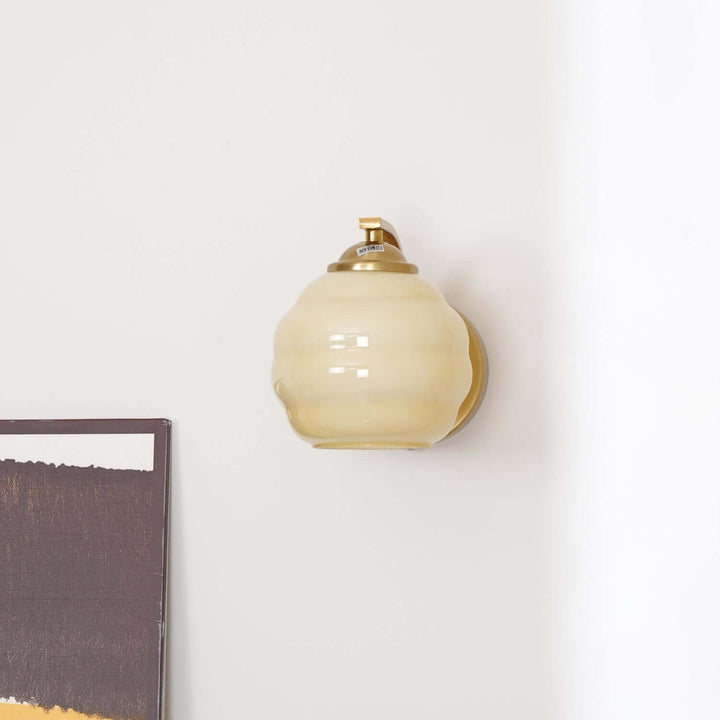 Zirona Wall Lamp – Vintage Bedroom Glass Wall Light