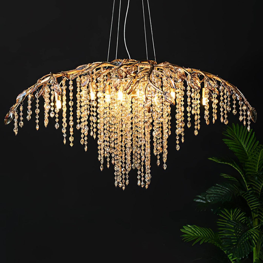 Zirvona Crystal Chandelier – French Light Luxury Crystal Chandelier