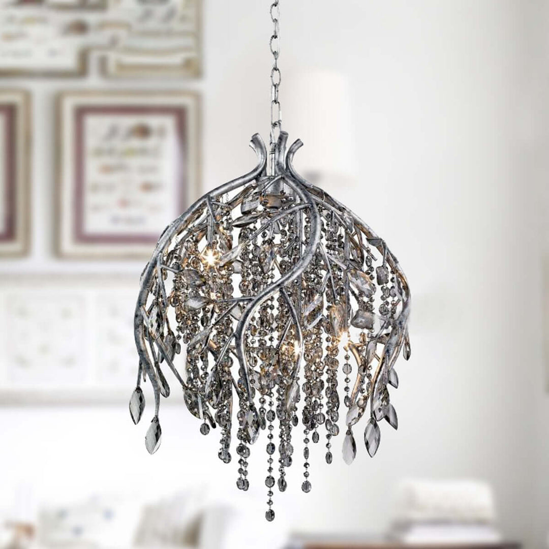 Zirvona Crystal Chandelier – French Light Luxury Crystal Chandelier