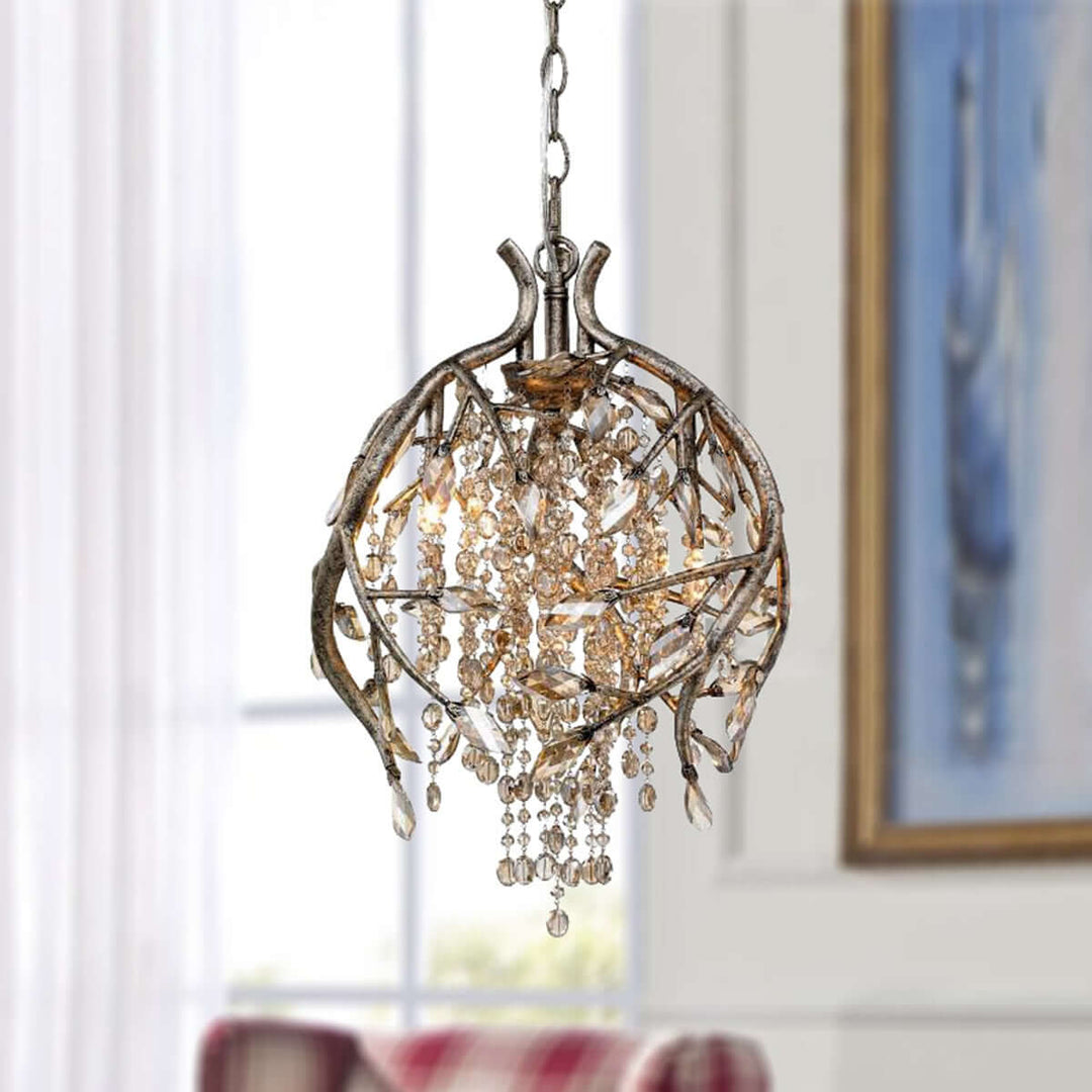 Zirvona Crystal Chandelier – French Light Luxury Crystal Chandelier