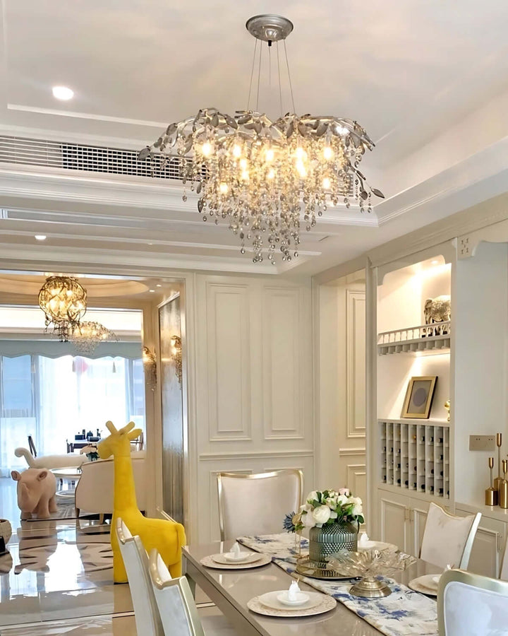 Zirvona Crystal Chandelier – French Light Luxury Crystal Chandelier