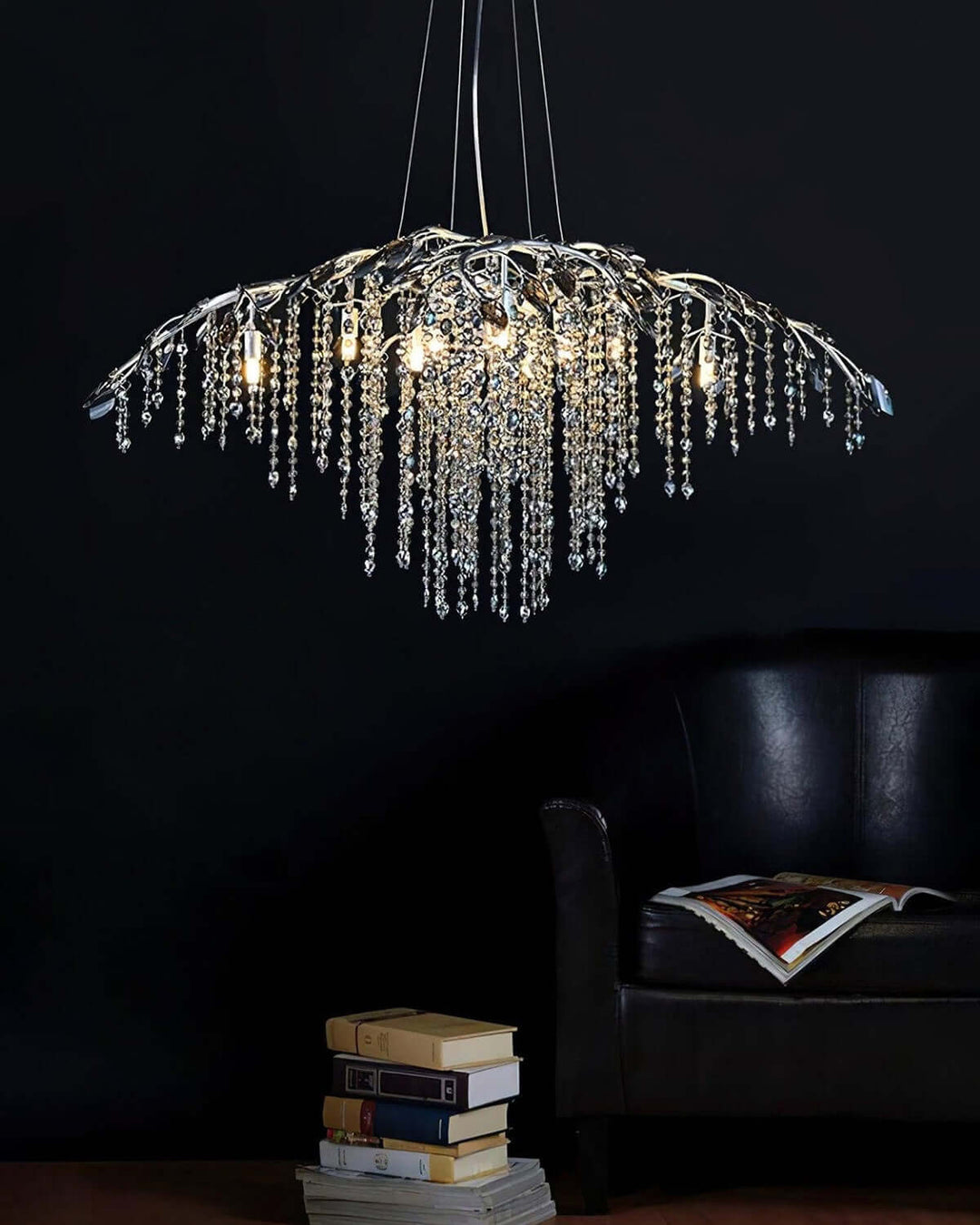 Zirvona Crystal Chandelier – French Light Luxury Crystal Chandelier