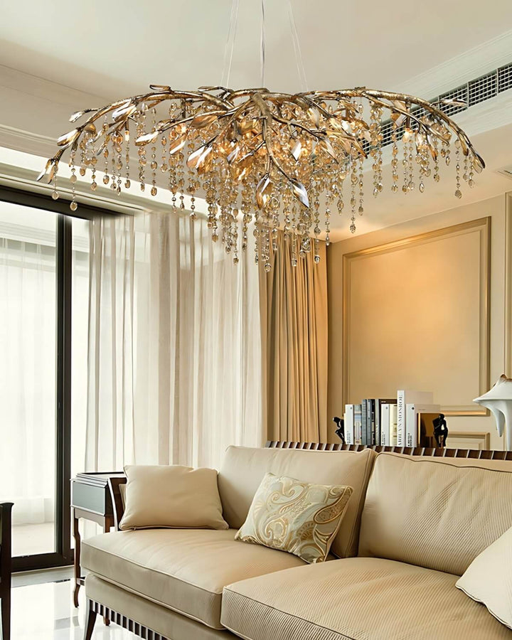 Zirvona Crystal Chandelier – French Light Luxury Crystal Chandelier