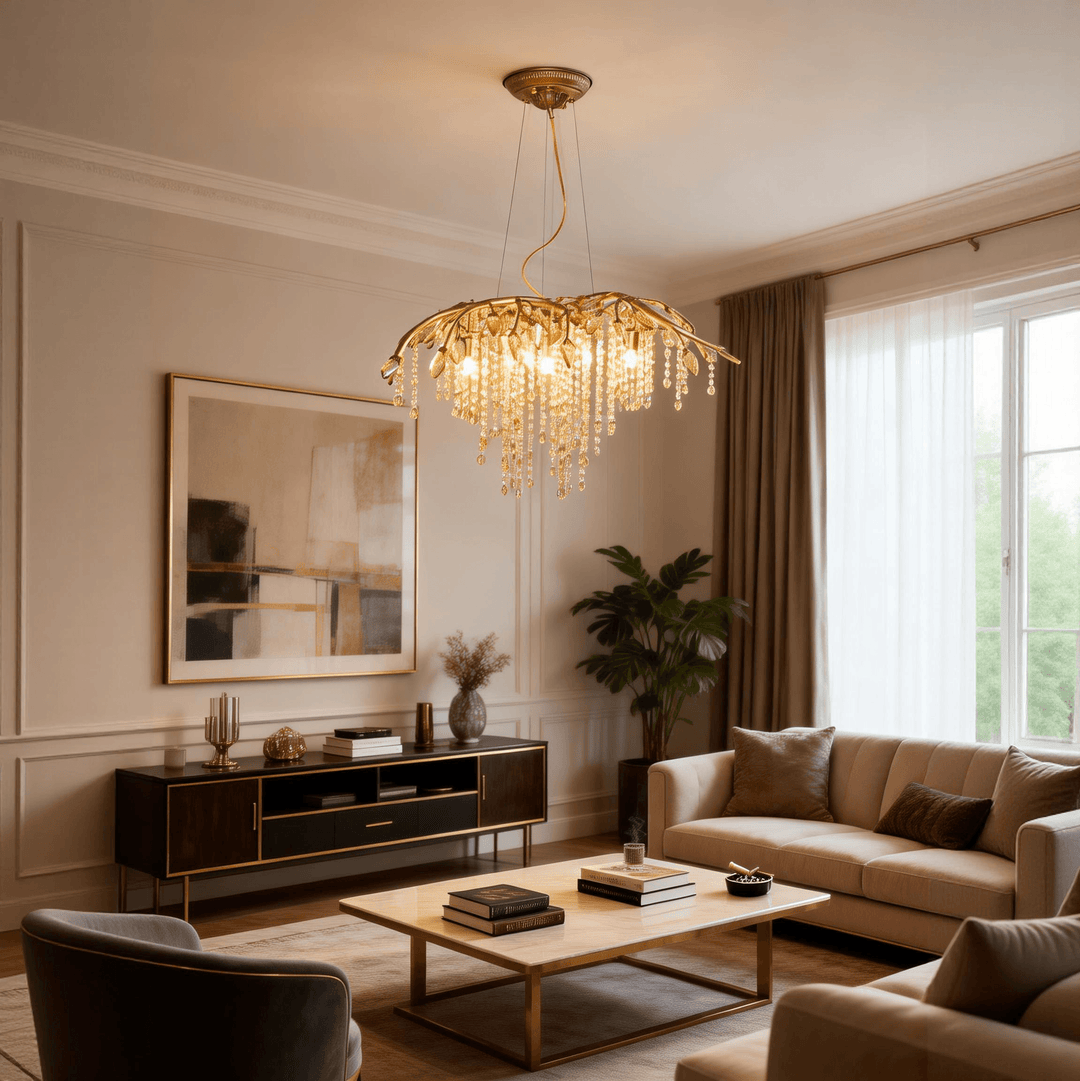 Zirvona Crystal Chandelier