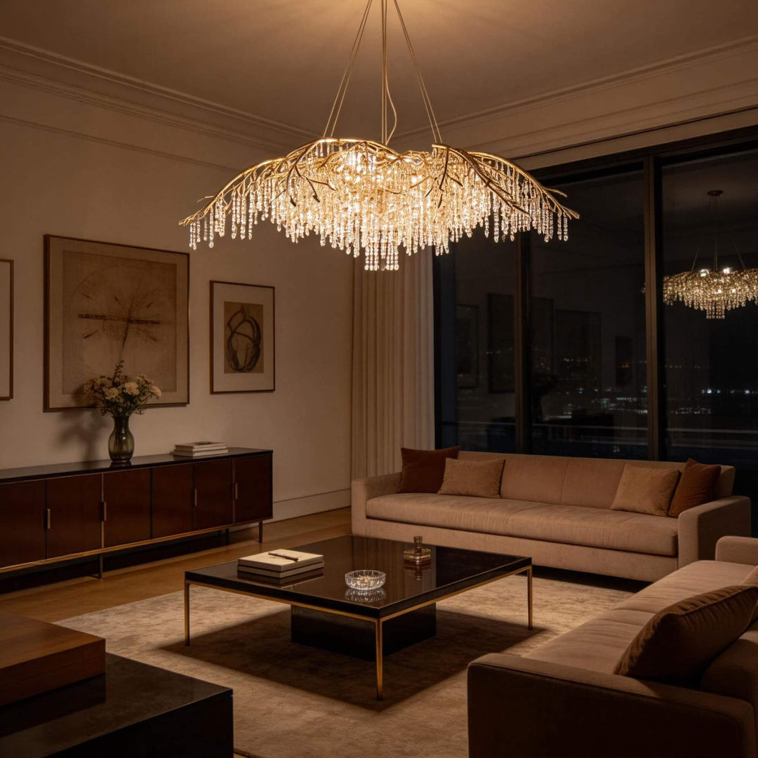 Zirvona Crystal Chandelier