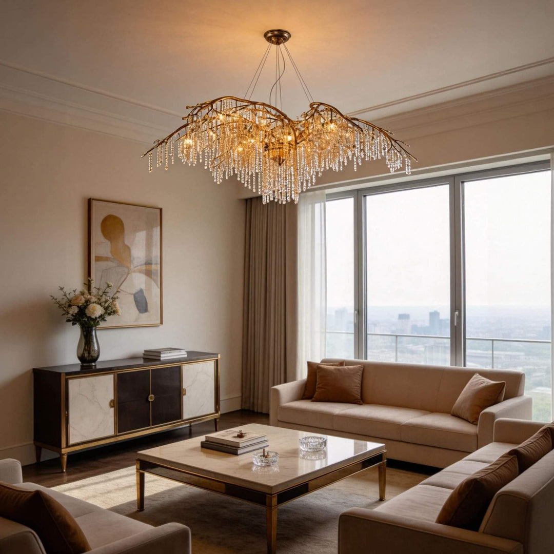 Zirvona Crystal Chandelier