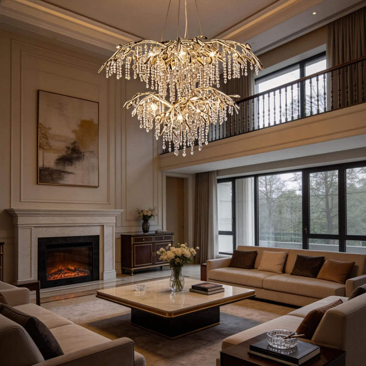 Zirvona Crystal Chandelier