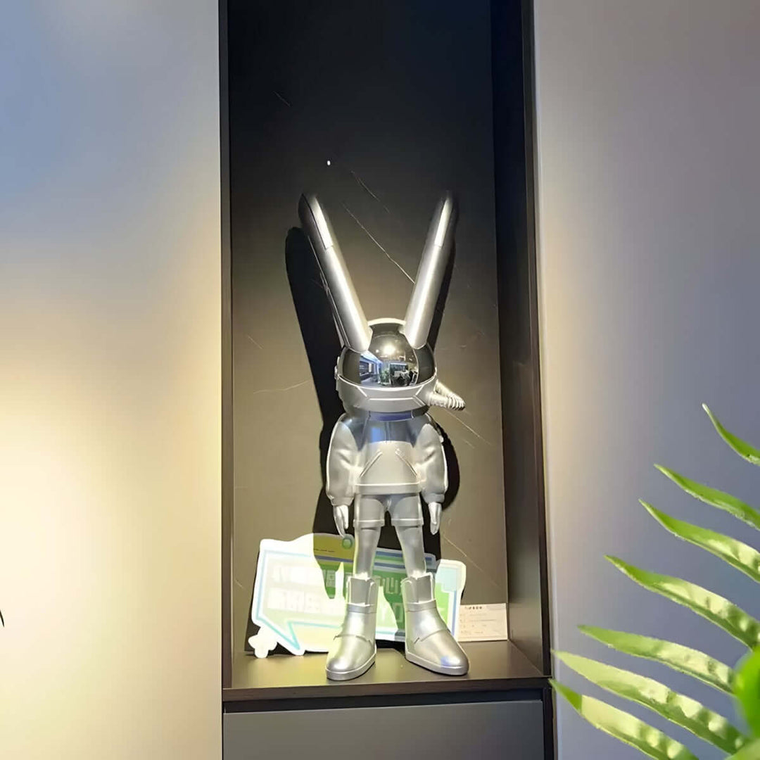 Zivaro Decorative Art Sculpture – Space Bunny Living Room Decor