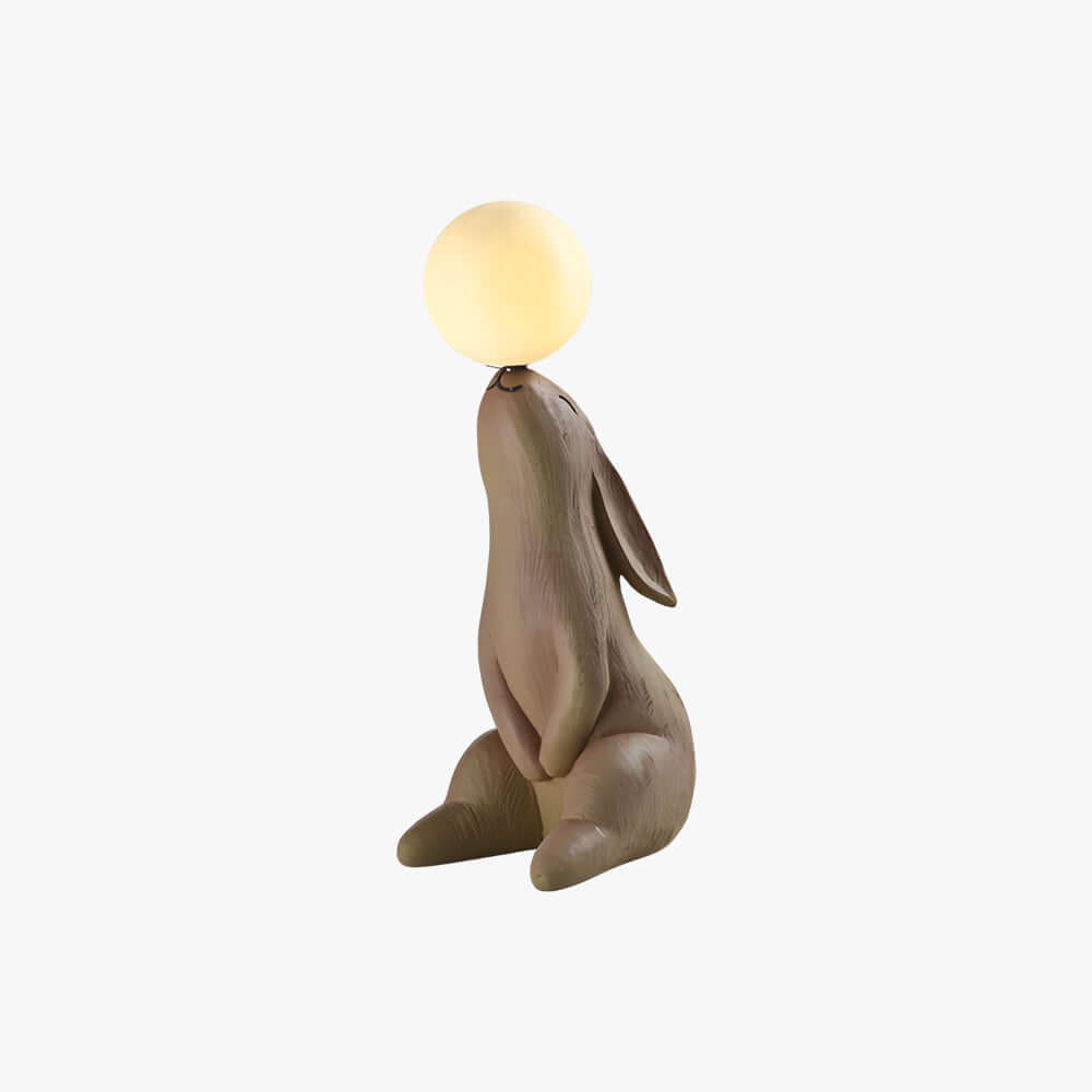 Zivora Table Lamp – Stylish Creative Rabbit Resin Lamp