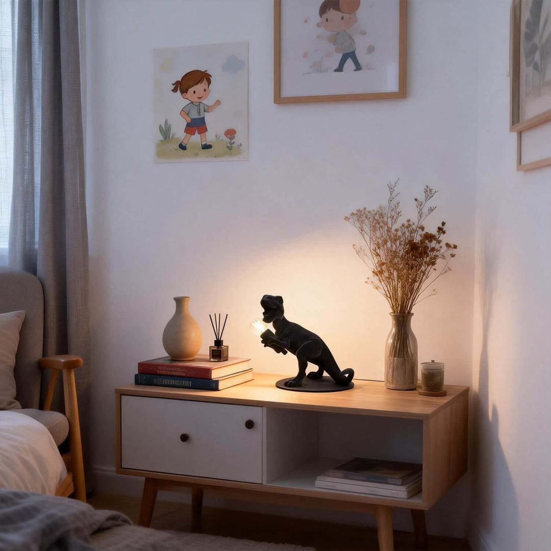 Zolvaer Table Lamp – Modern Stylish Creative Dinosaur Children