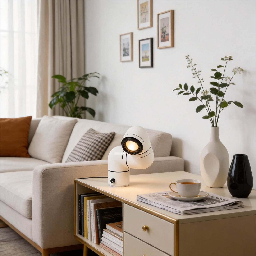 Zolvera Table Lamp – Modern Minimalist Creative Tubular Light