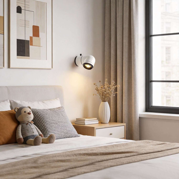Zolvira Wall Light – Minimalist Creative Tubular Bedroom Lamp