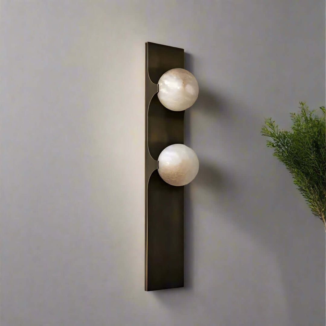 Zonvilo Wall Sconce | Italian Alabaster Unique Lighting