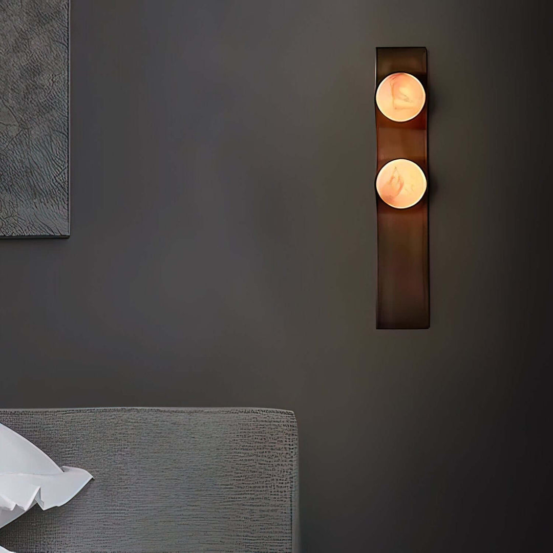 Zonvilo Wall Sconce | Italian Alabaster Unique Lighting